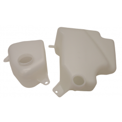 81-88 Cutlass/442 81-87 Regal Radiator Grand Prix V8 Radiator Overflow and Windshield Washer Reservoir Bottle Set WITHOUT caps